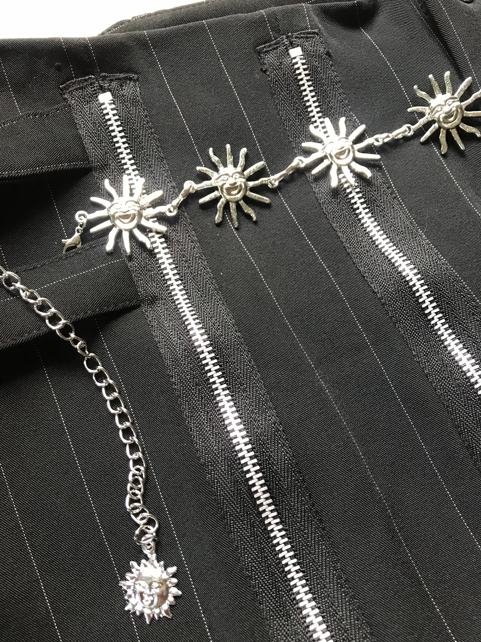 New Novelty Chain Belts *** Silver