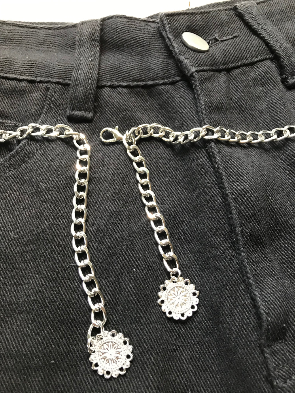 New Novelty Chain Belts *** Silver