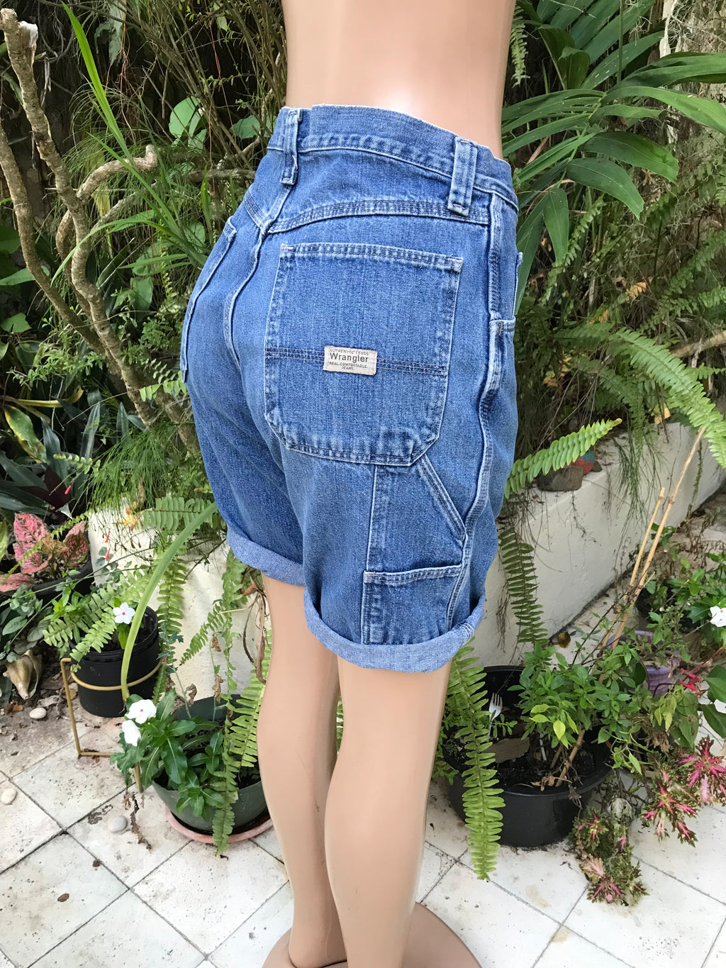 Wrangler vintage carpenter jeans shorts  ::: m/w30