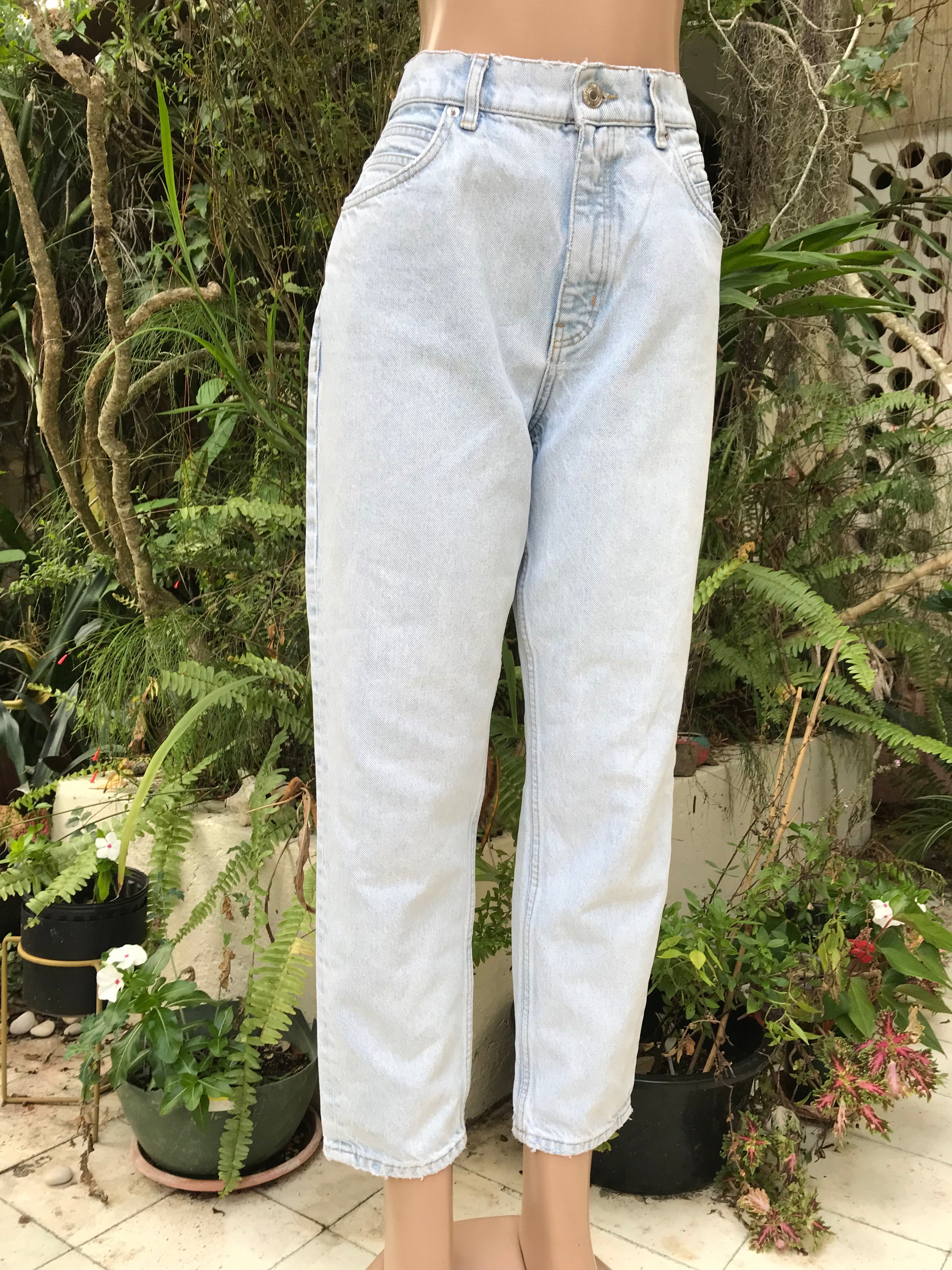 MNG vintage mom jeans light wash ::: M/L w32/w33