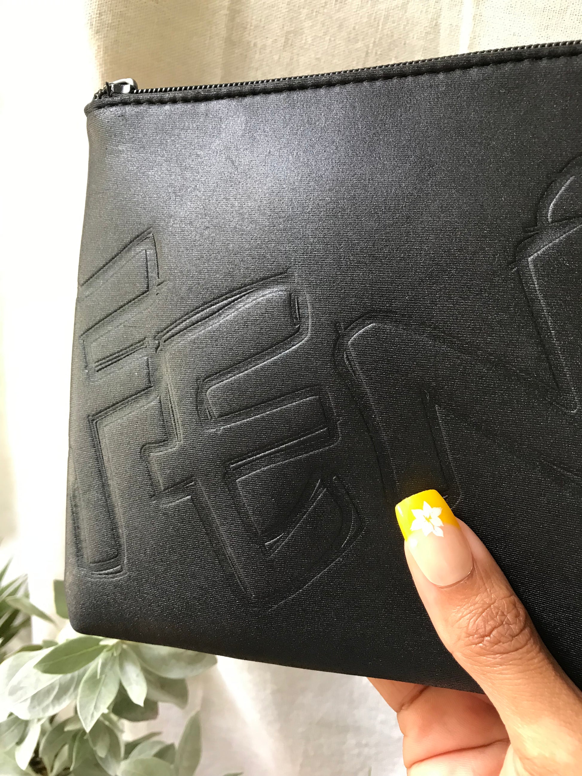 Fenty Beauty Black Clutch/Makeup Bag *** Padded