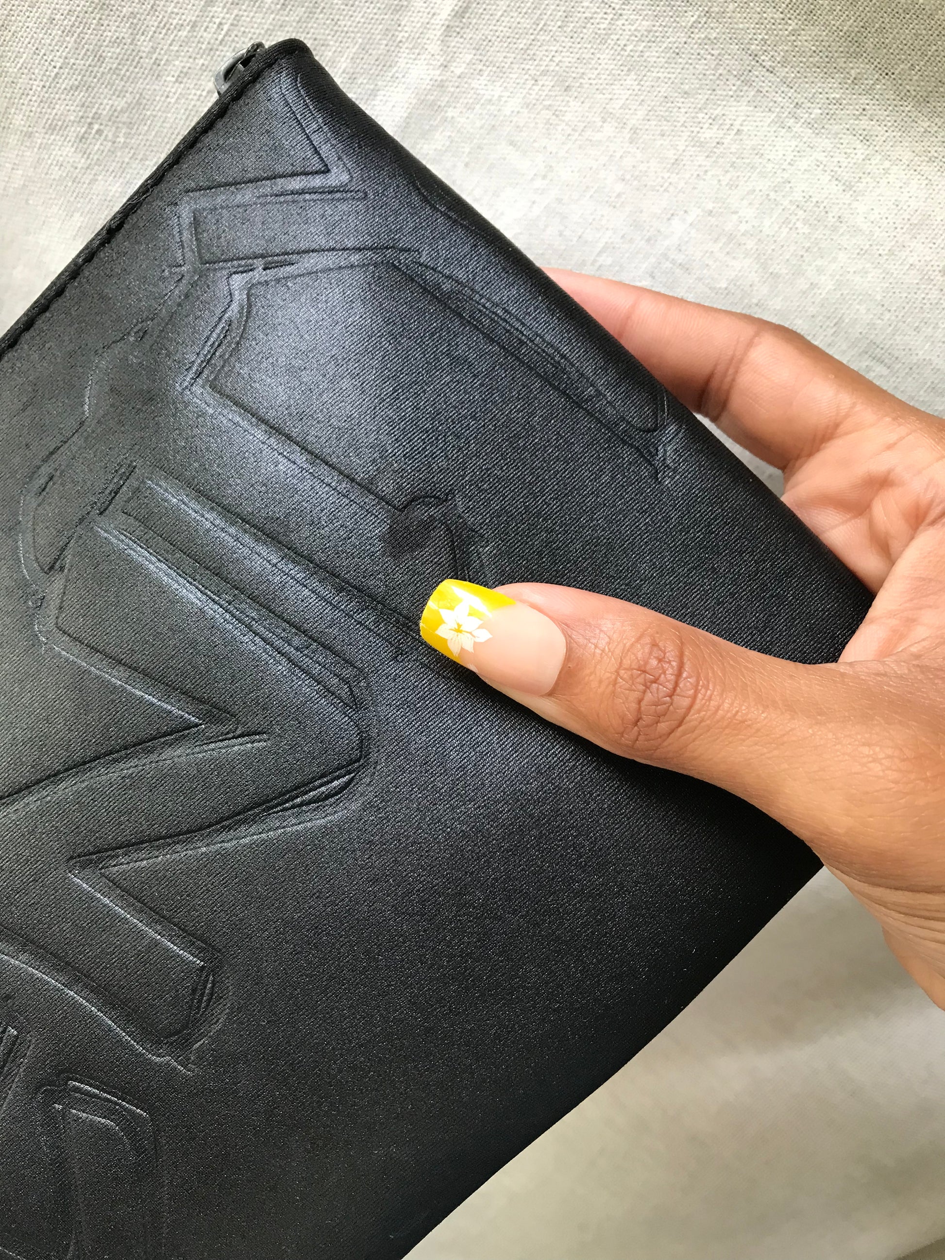 Fenty Beauty Black Clutch/Makeup Bag *** Padded