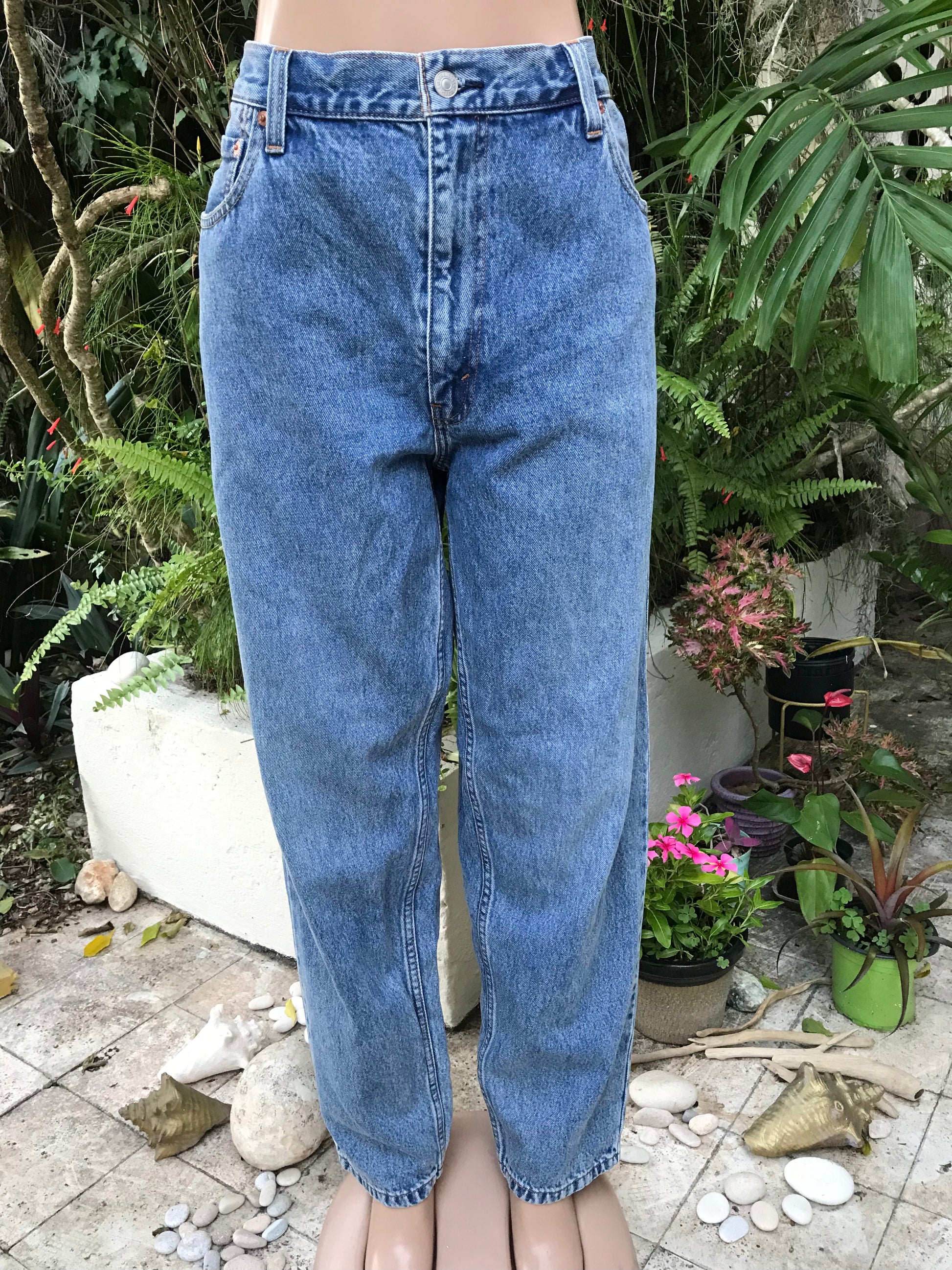 vintage Levi's mom jeans light wash ::: w38 /xl plus