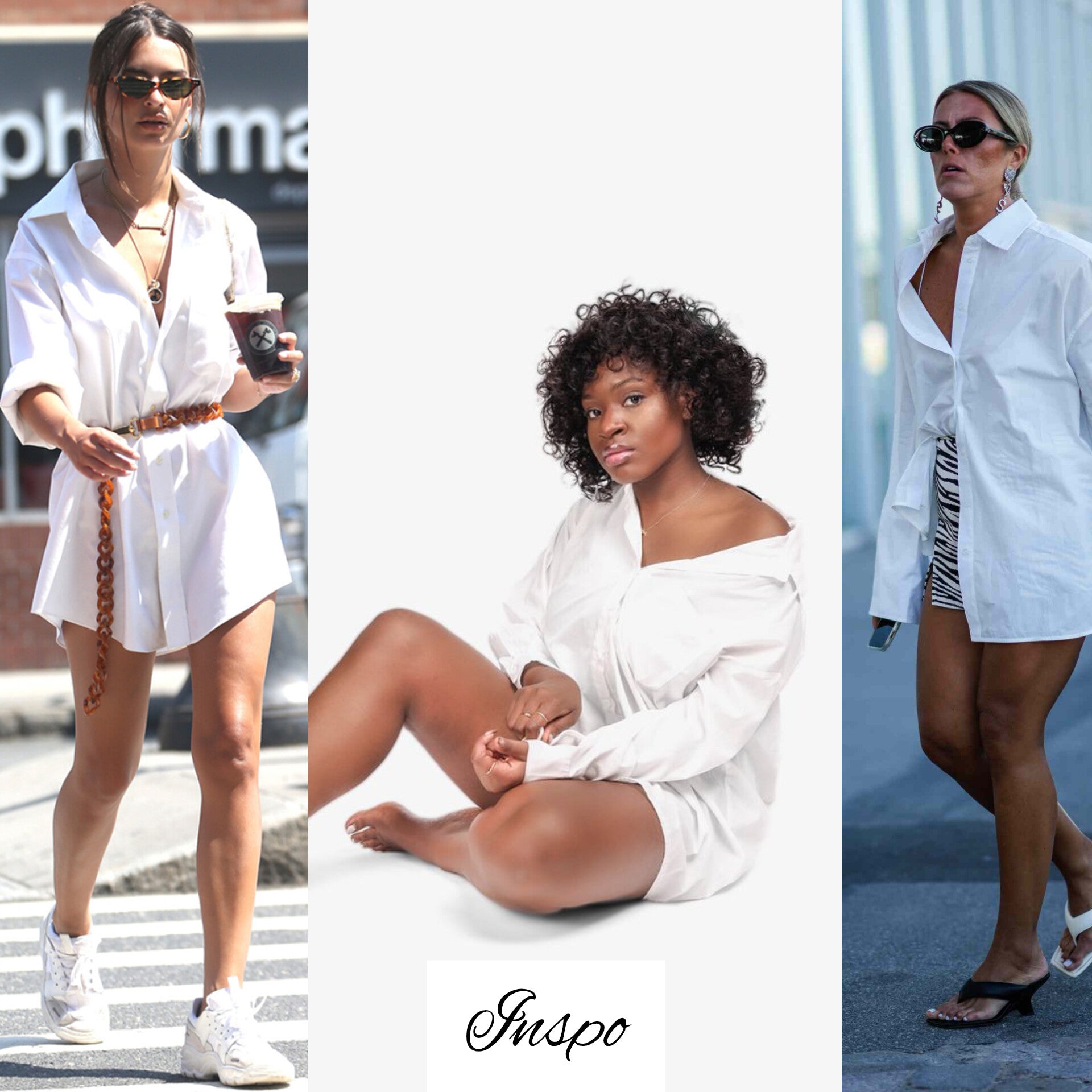 Classic Oversized Men's White Shirt Long Sleeve ,,,