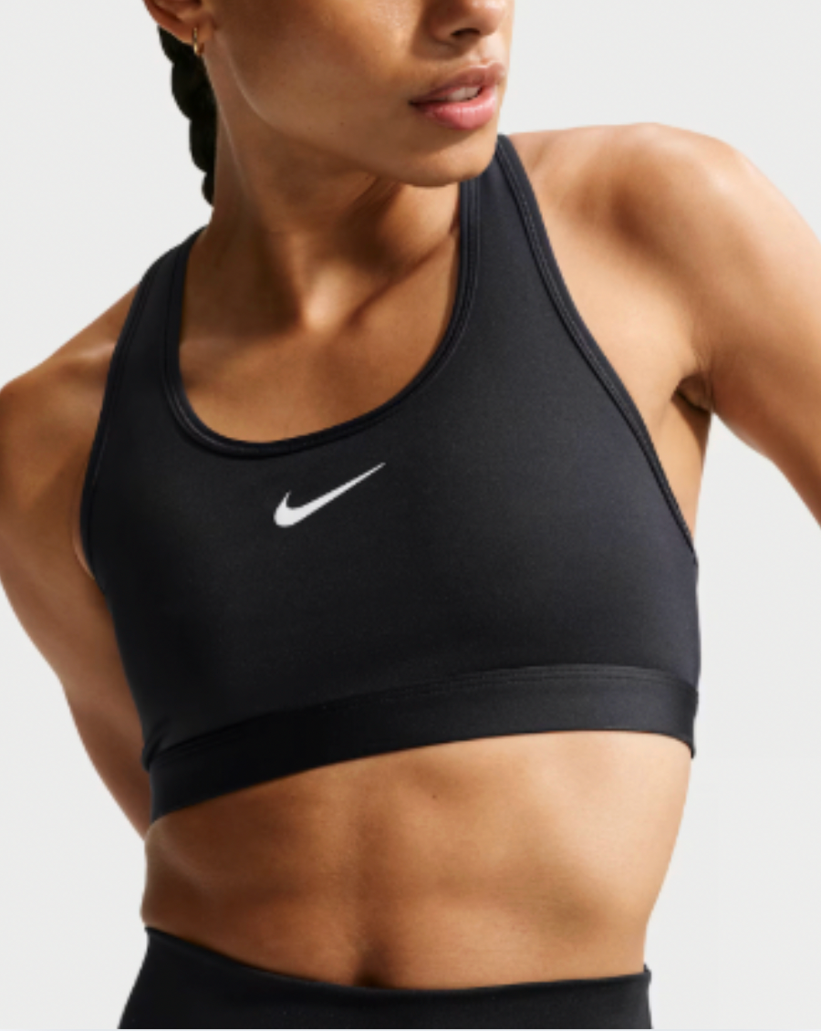 Nike Pro Swoosh Sports Exercise Bra Racer Back ... M