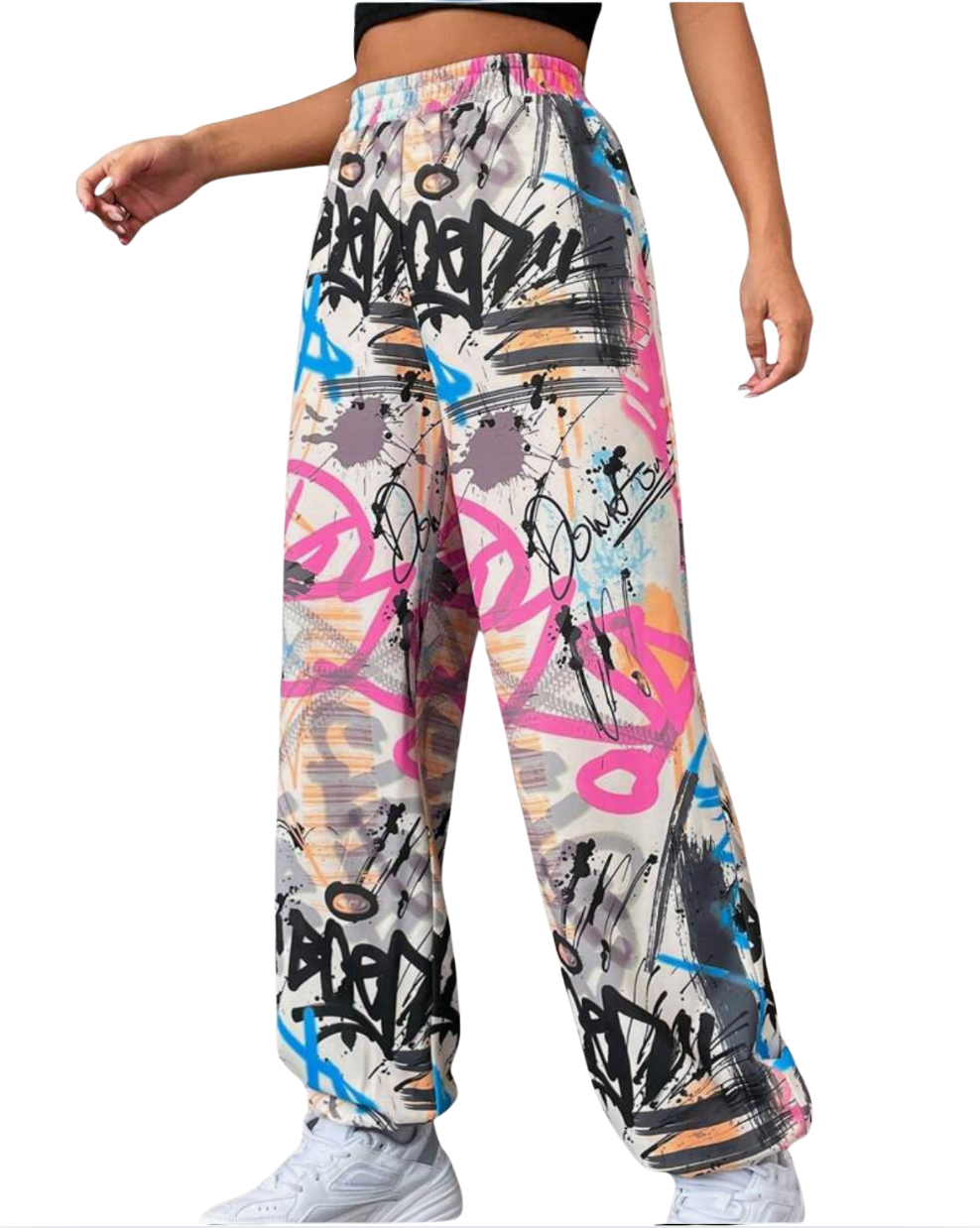 New Graffiti Jogger Pants & Shirt ;;; Set ... M :::