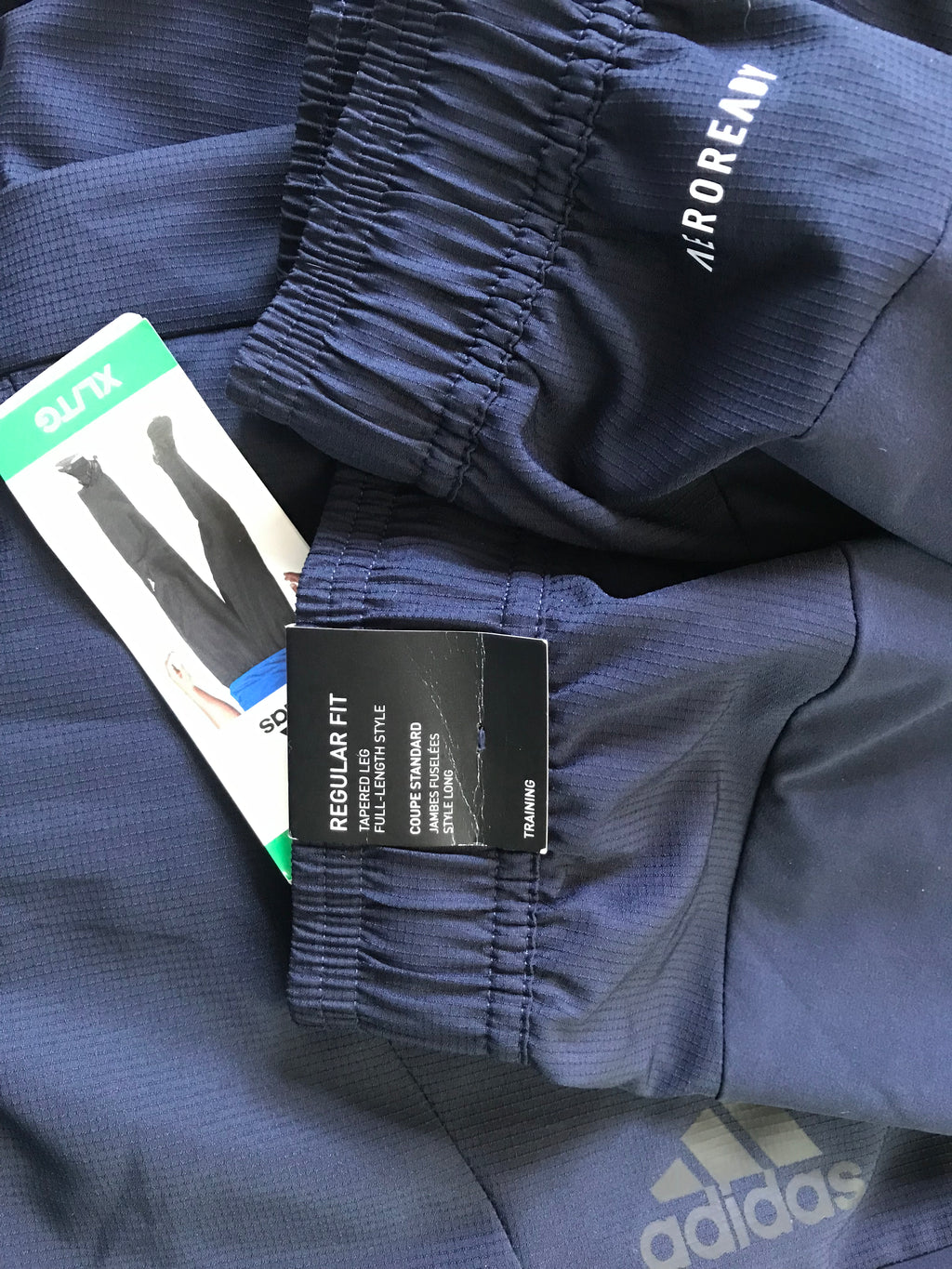 ADIDAS new with tags navy D4M track pants ::: plus mens / XL