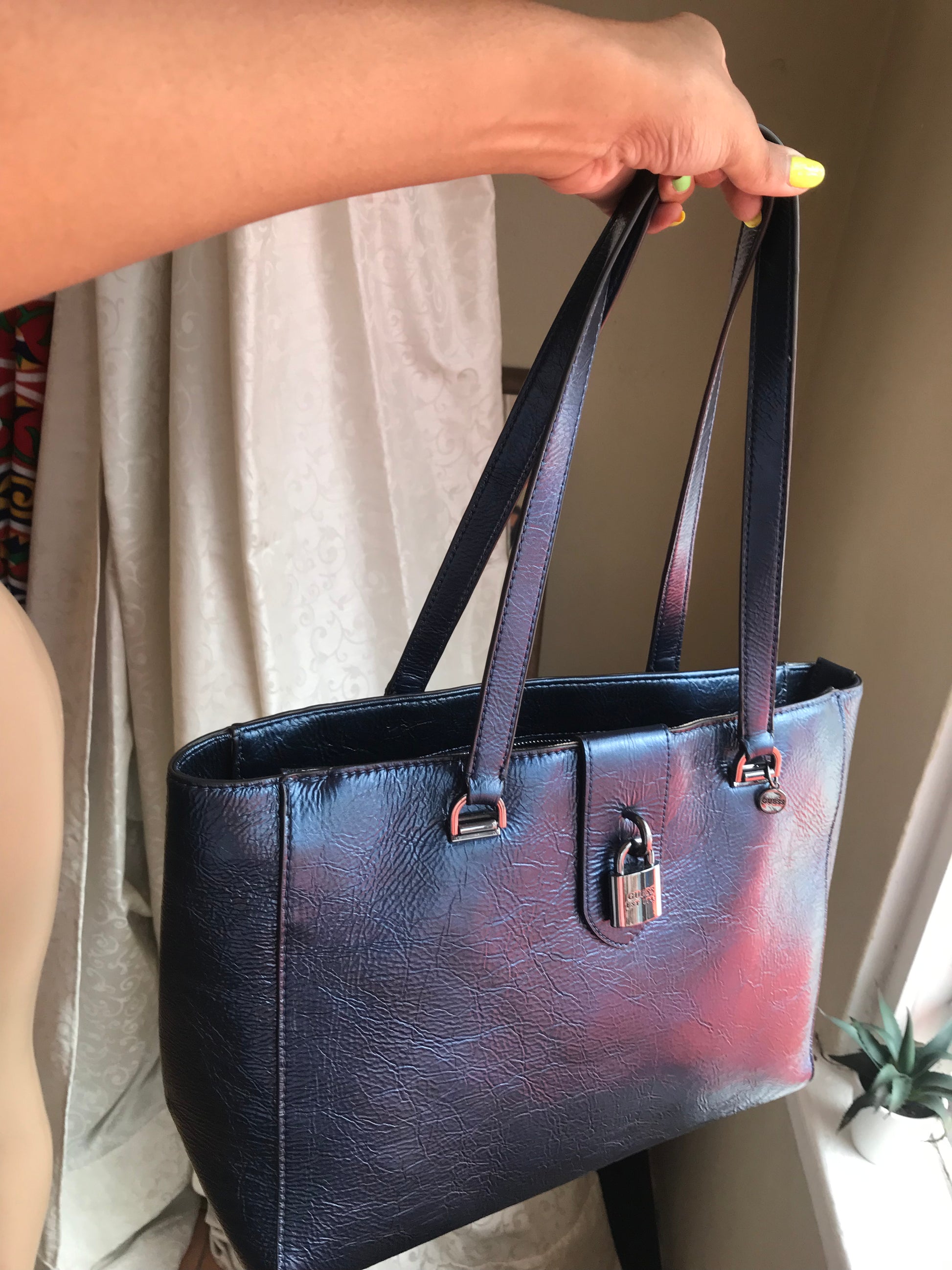 Guess Large Navy Bag