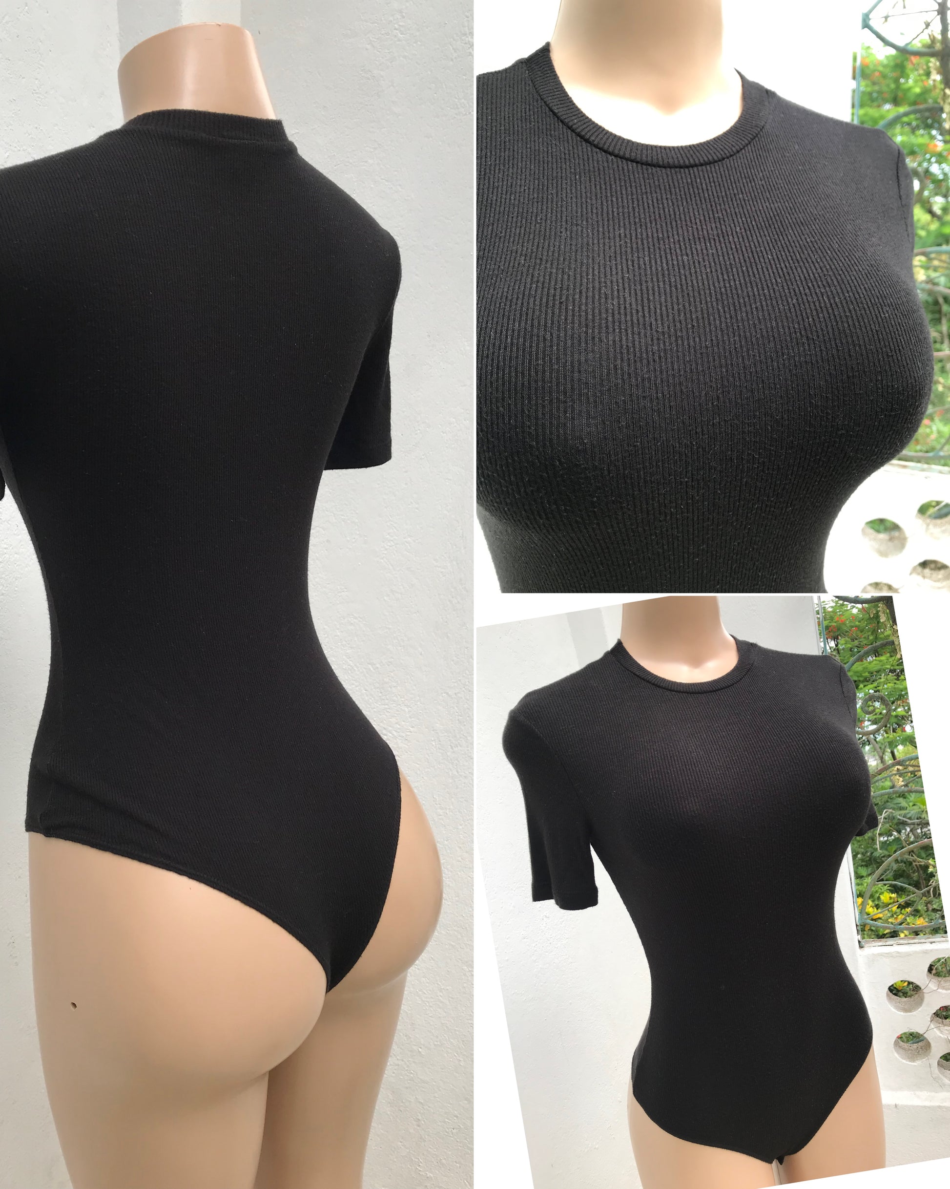 American apparel Black bodysuit • S/M