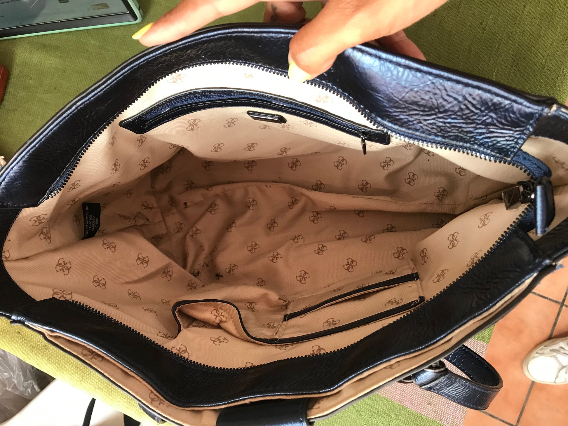 Guess Large Navy Bag