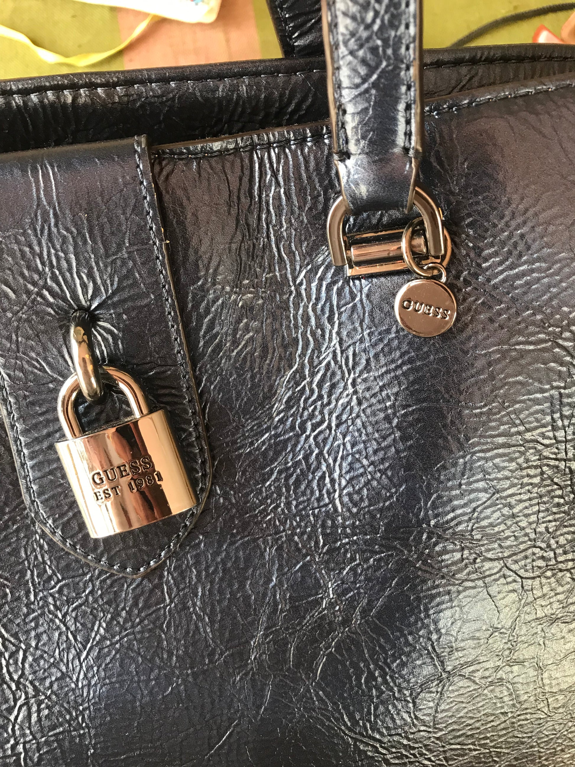 Guess Large Navy Bag