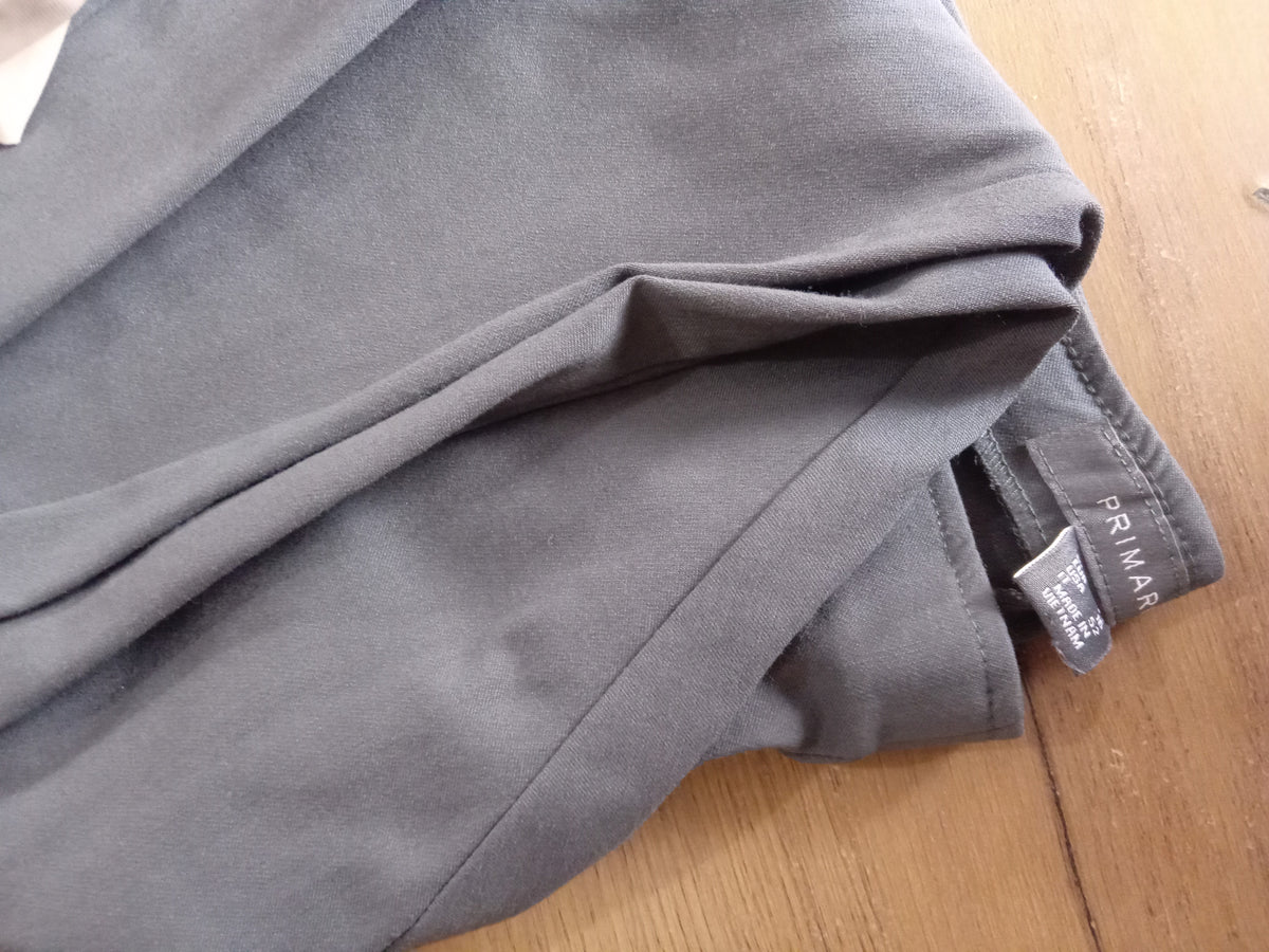 grey stretchy professional pants ::: w38 / XL