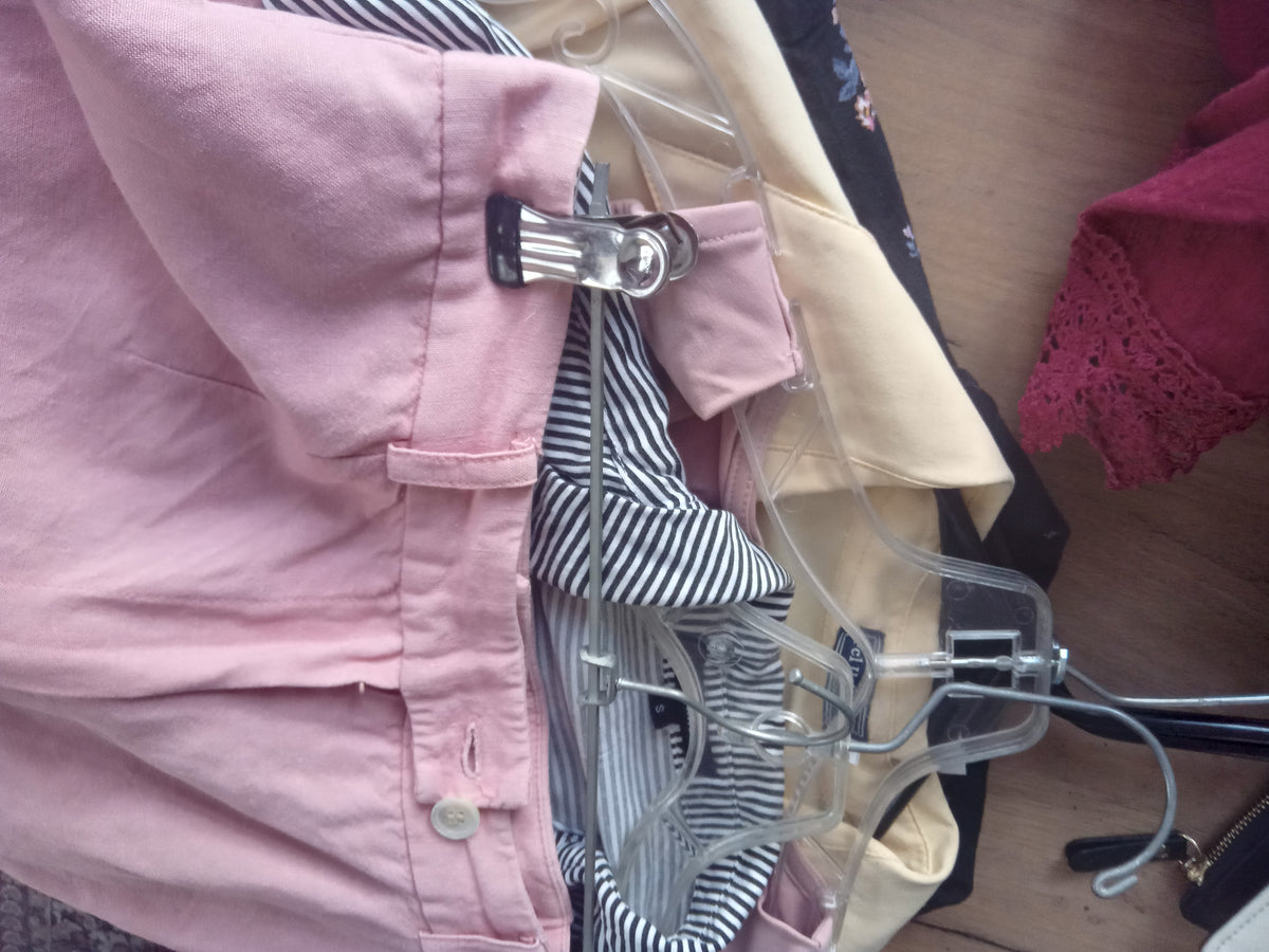Stripe button shirt...s