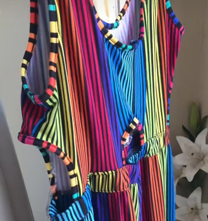 Candy stripe maxi /XL :