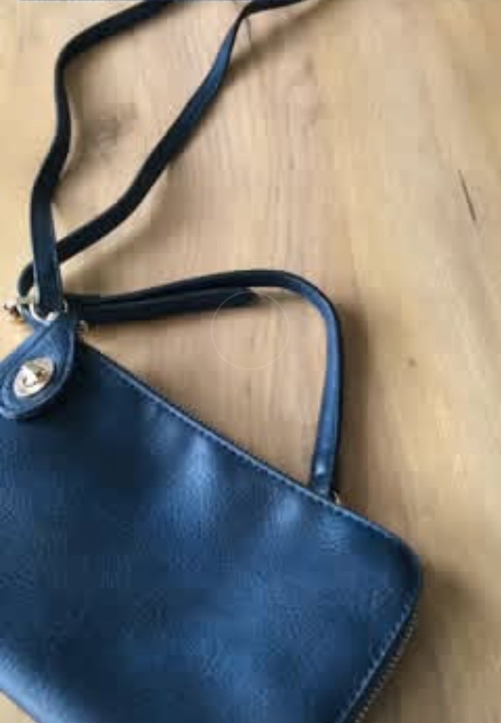 navy crossbody bag