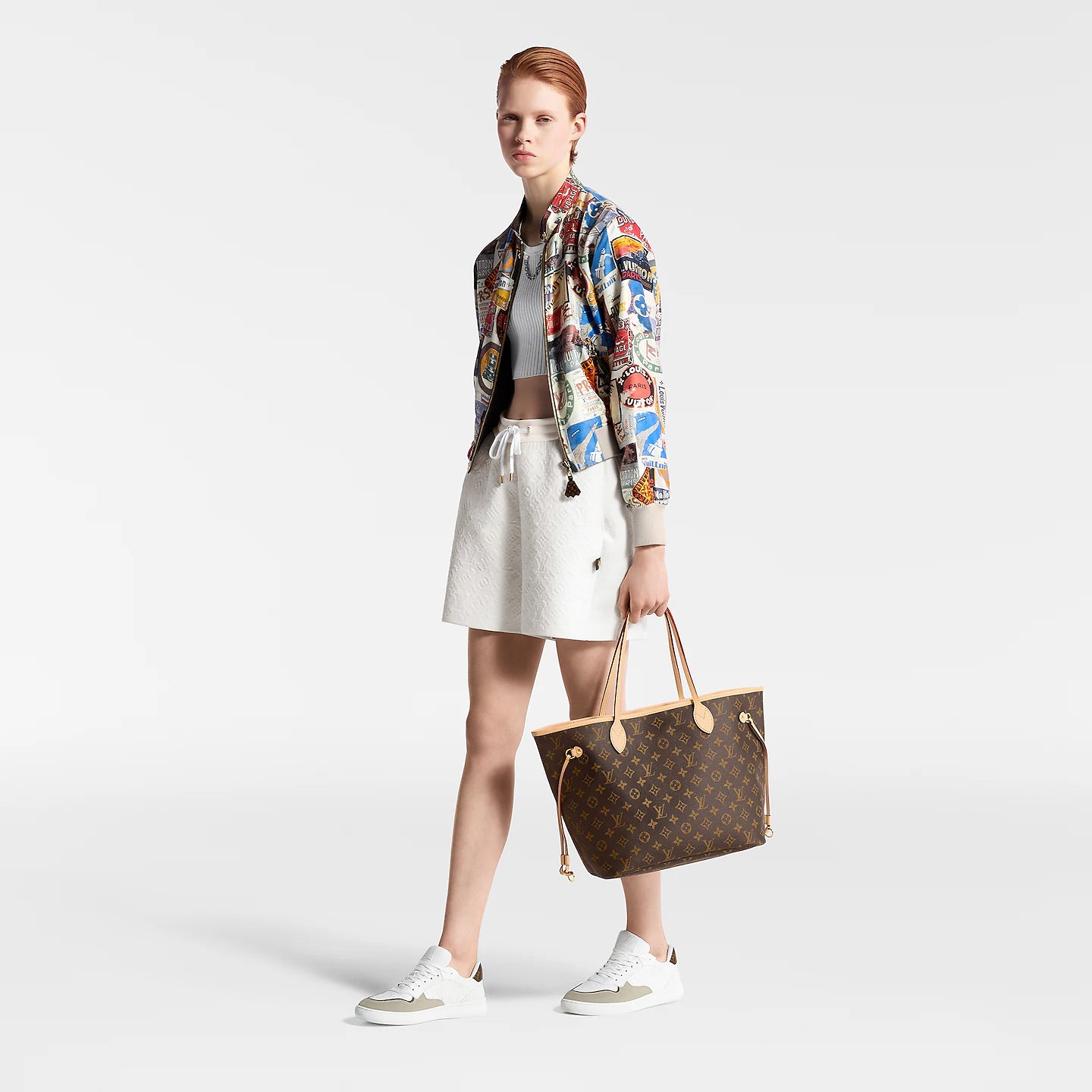 New Louis Vuitton Brown 'Never Full' tote handbag