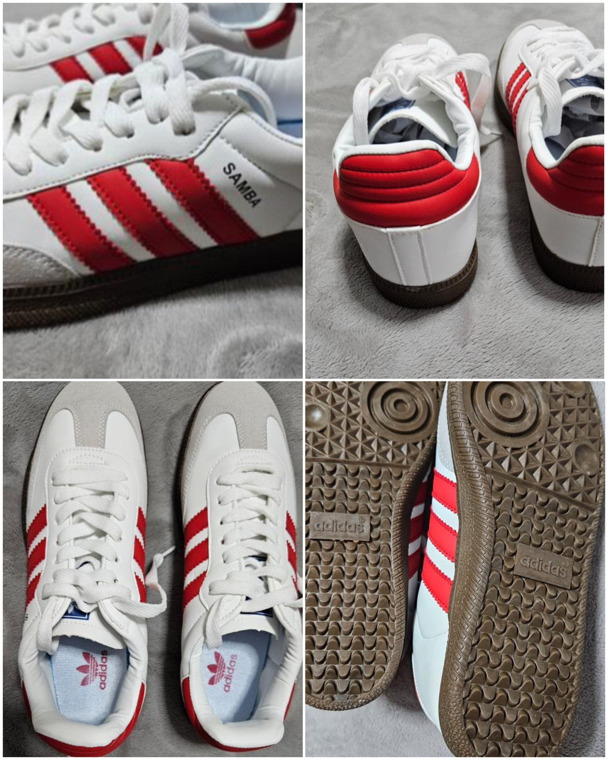 New Adidas Samba Red /// size 8.5 (w)