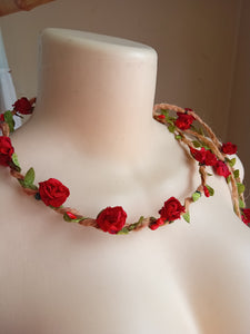 Boho Rose Head Adornment