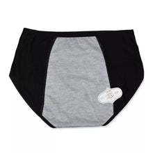 Load image into Gallery viewer, New Period Underwear Reusable Black Cotton : Light days / backup
