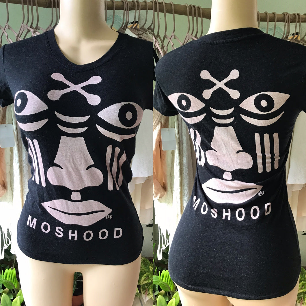 Soft Tribal Face V Neck