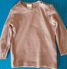 Load image into Gallery viewer, Babies striped top 6-9 months
