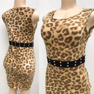 Kardashian Kollection Cheetah Print Bodycon Dress