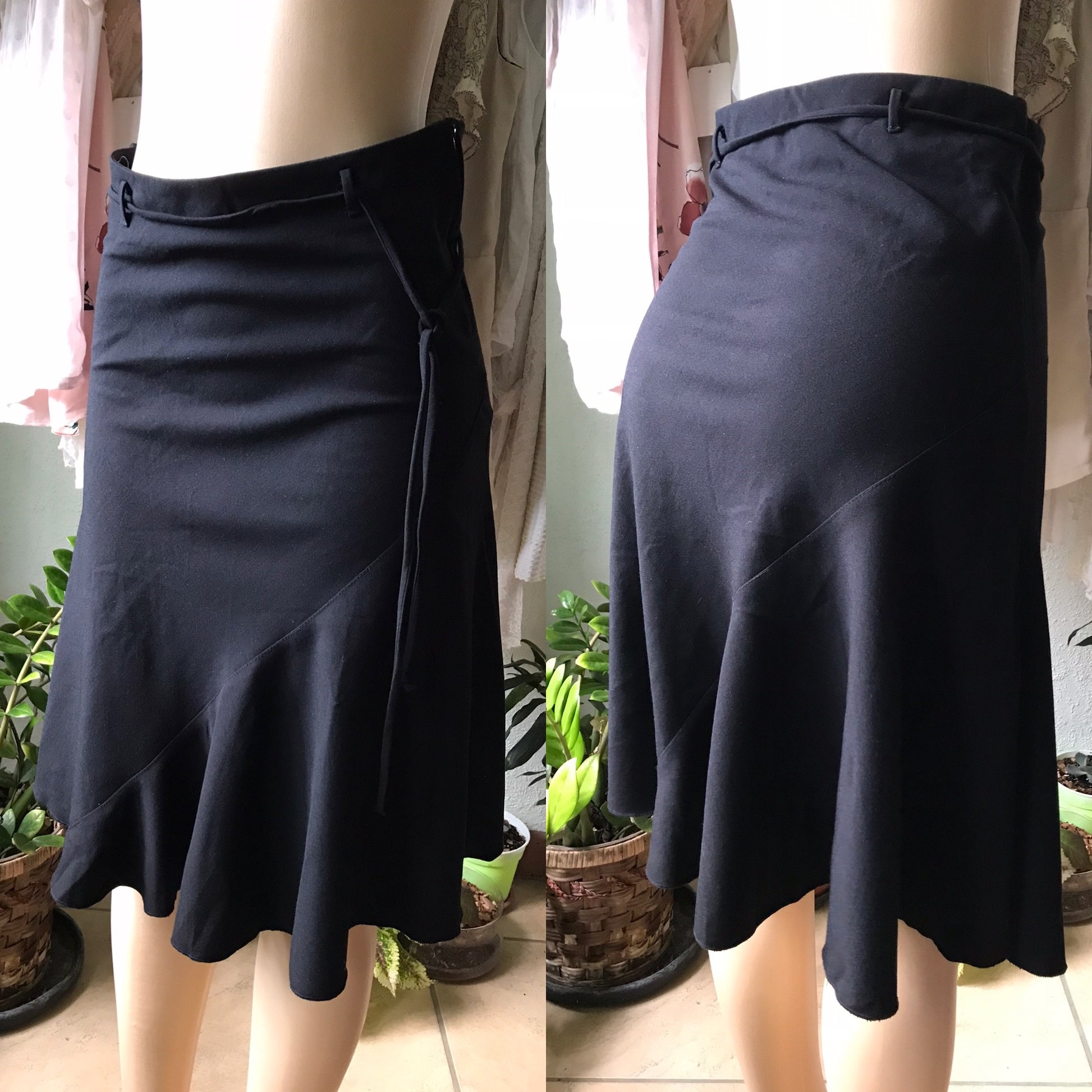 Black Flair Skirt Professional