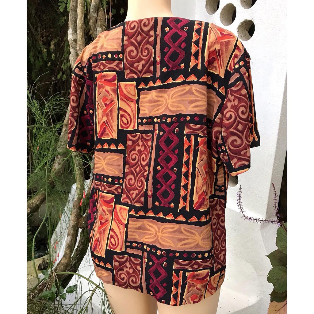 Vintage Afro Print Shirt