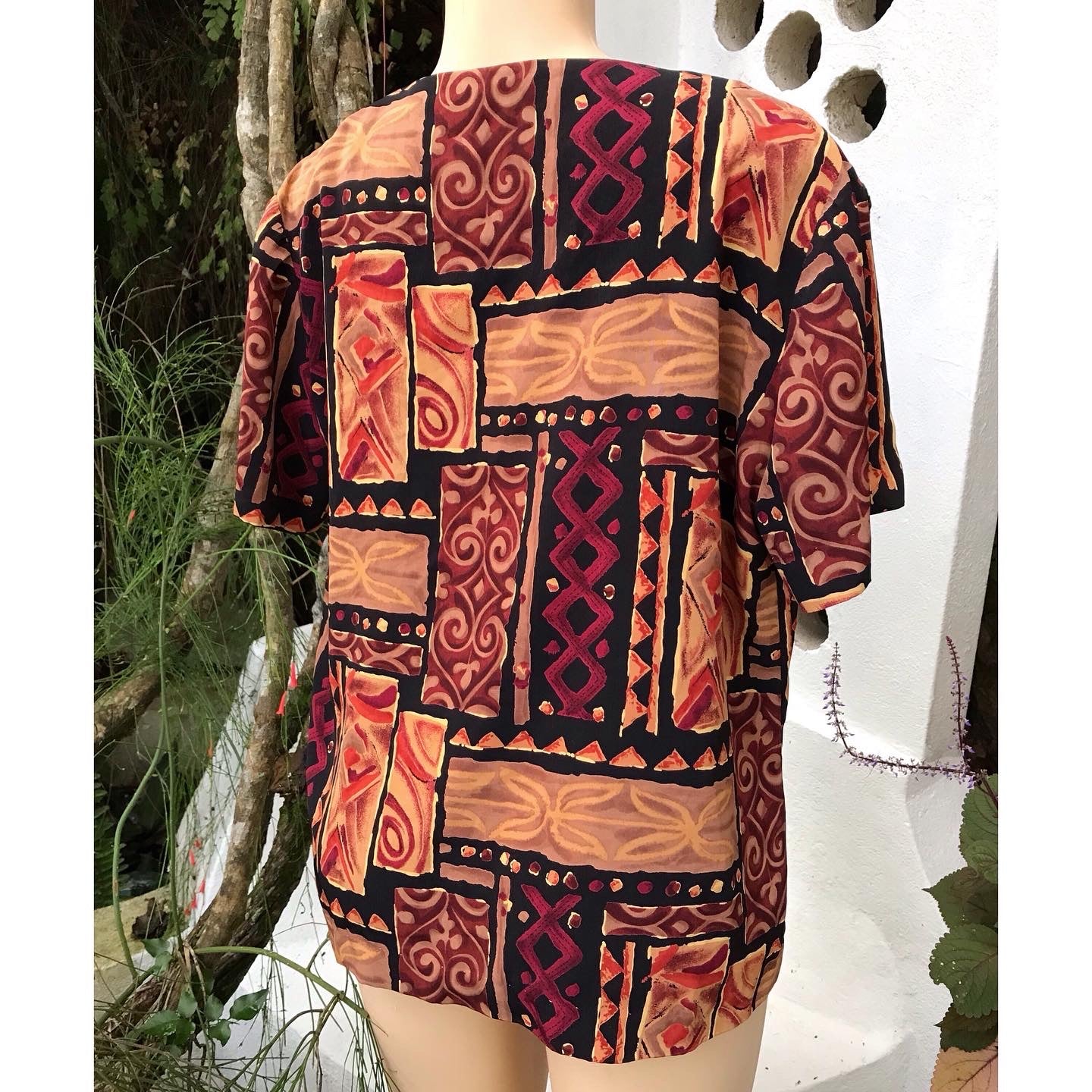 Vintage Afro Print Shirt