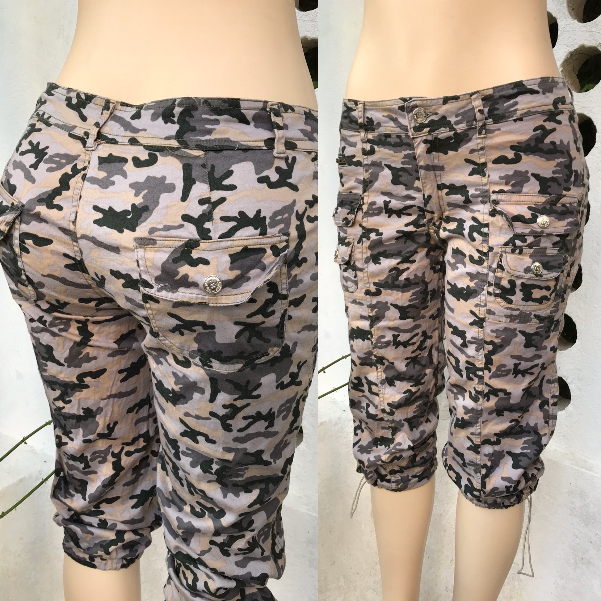 Army Print Capri Soft