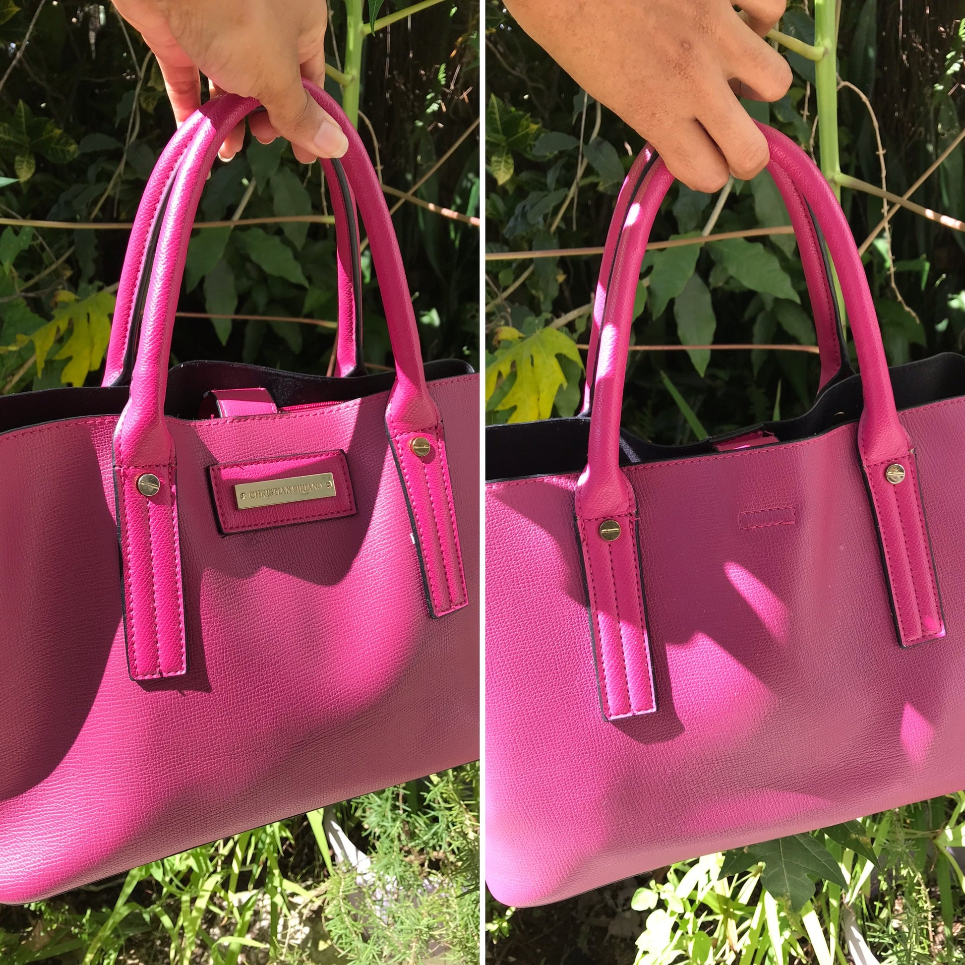 Christian Siriano Pink Hand Bag
