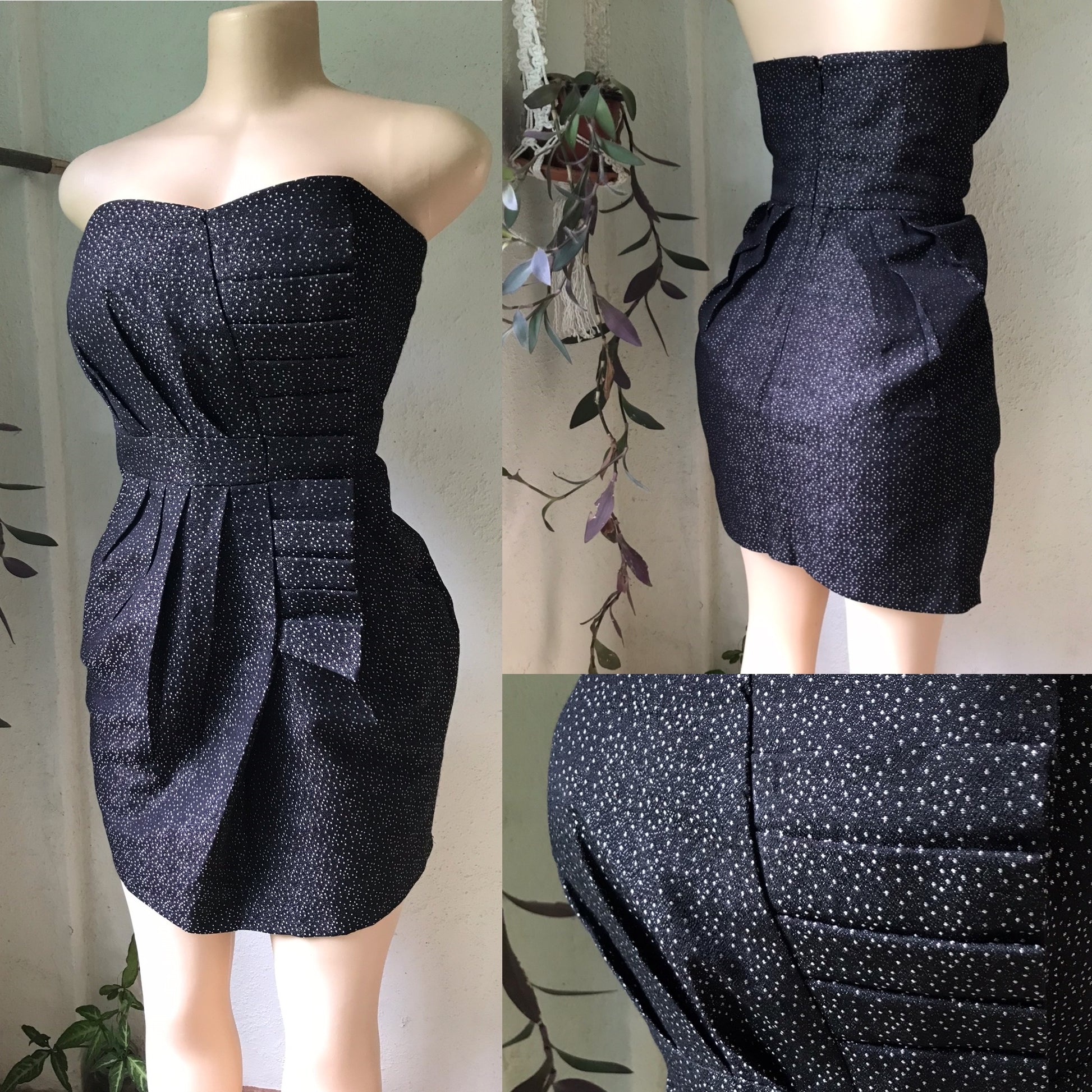 BCBG Sweetheart Strapless Semi Formal Dress