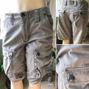 90s Armani Exchange Cargo Explorer Shorts 100% Cotton