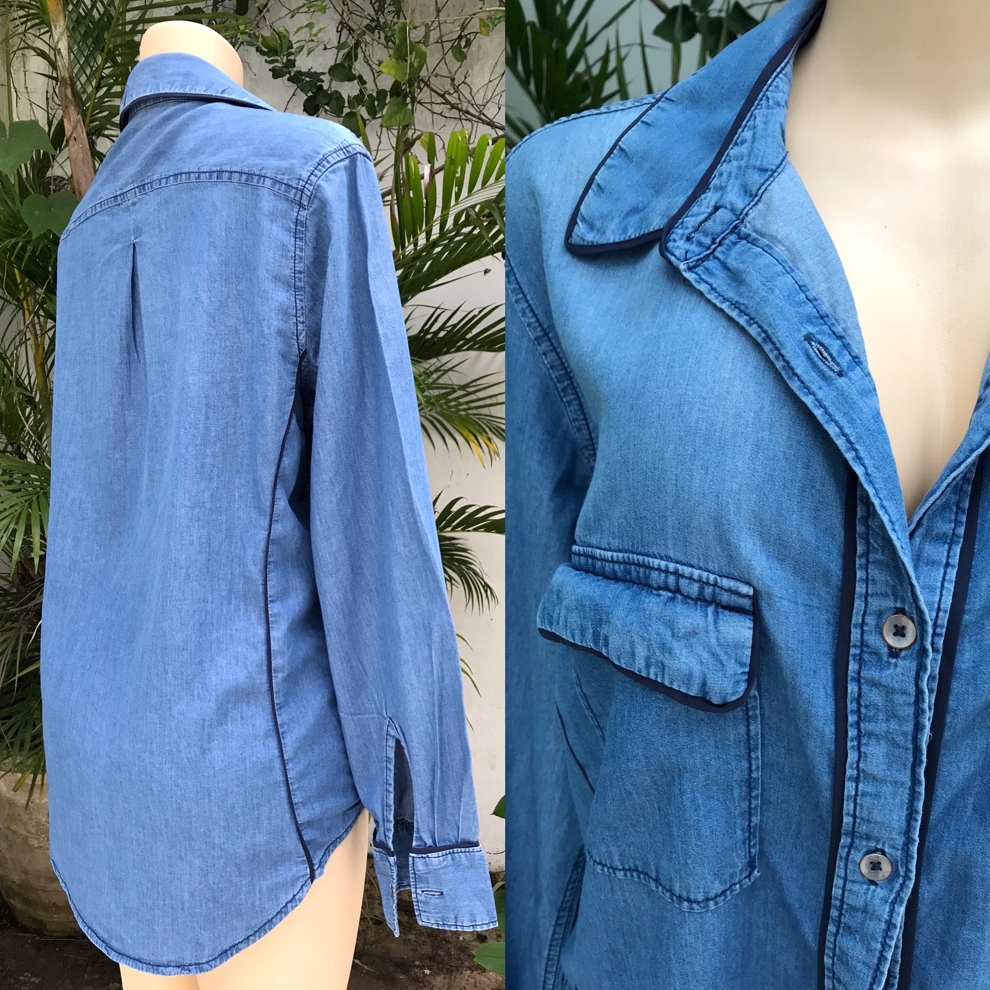 LEE Denim Long Sleeve Shirt Unworn PLUS