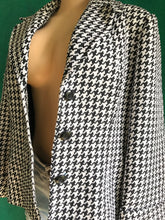 Load image into Gallery viewer, Vintage Oversized Houndstooth Jacket

