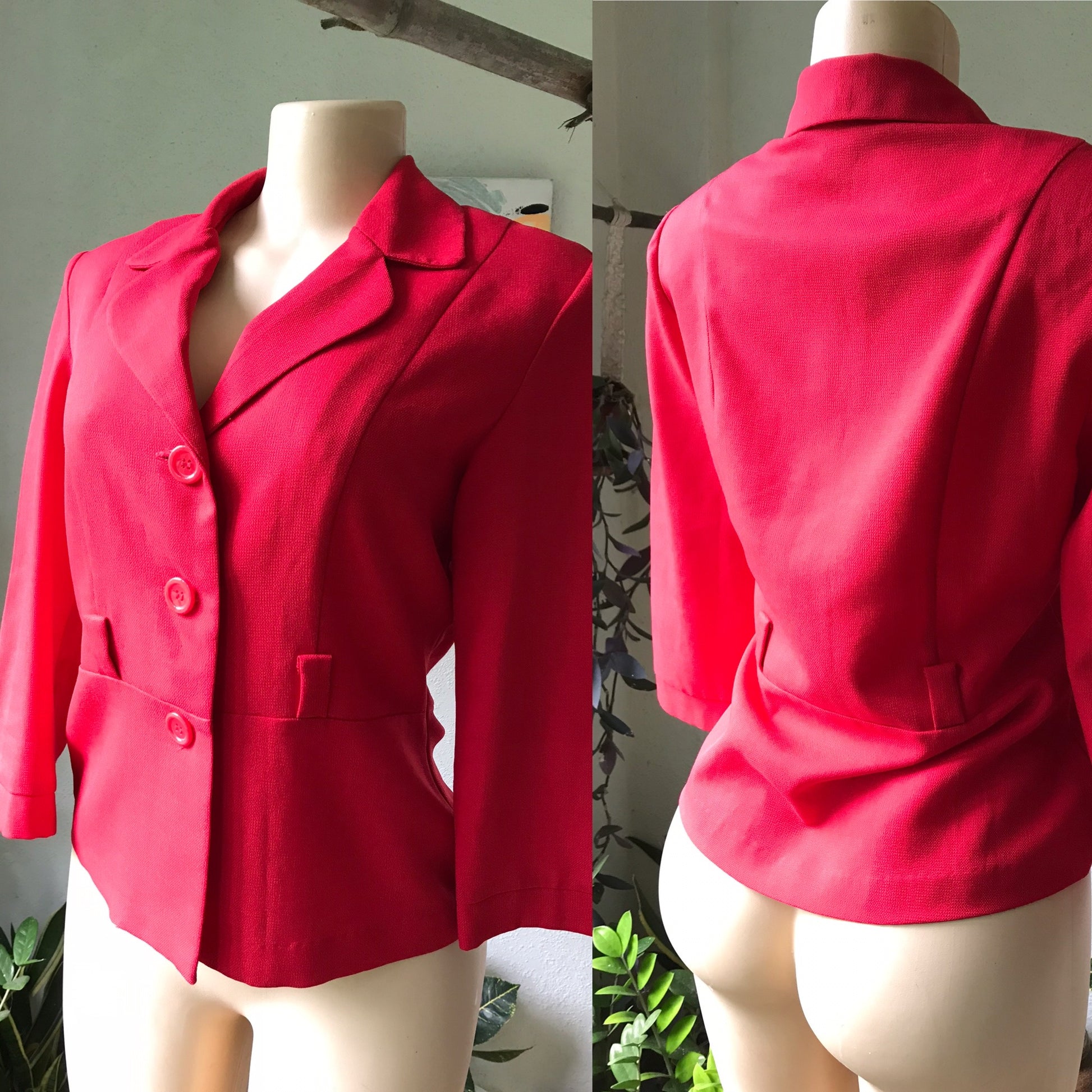 Red Professional Lightwear Blazer / Jacket