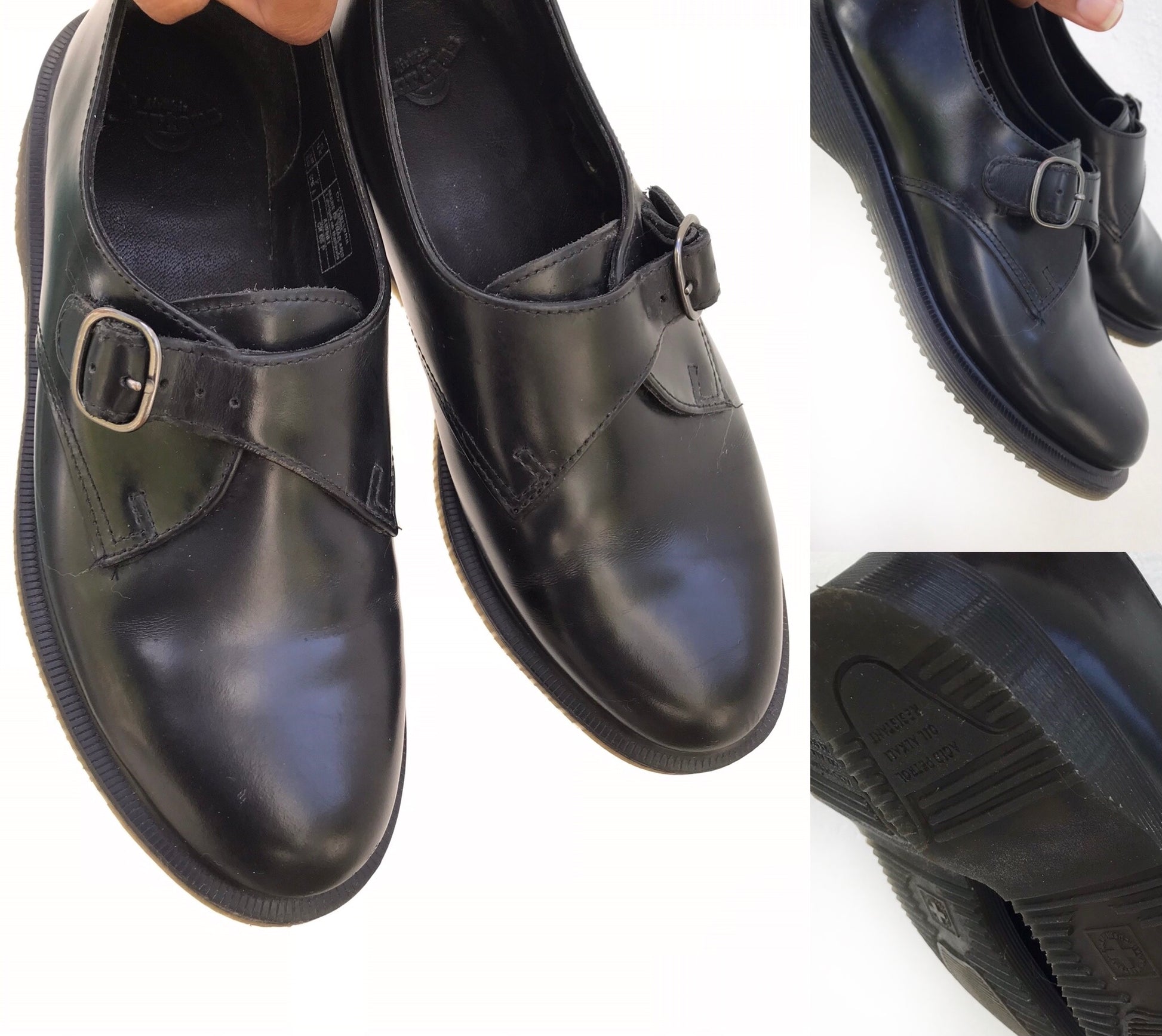 Dr Marten UK Leather Ladies Shoe