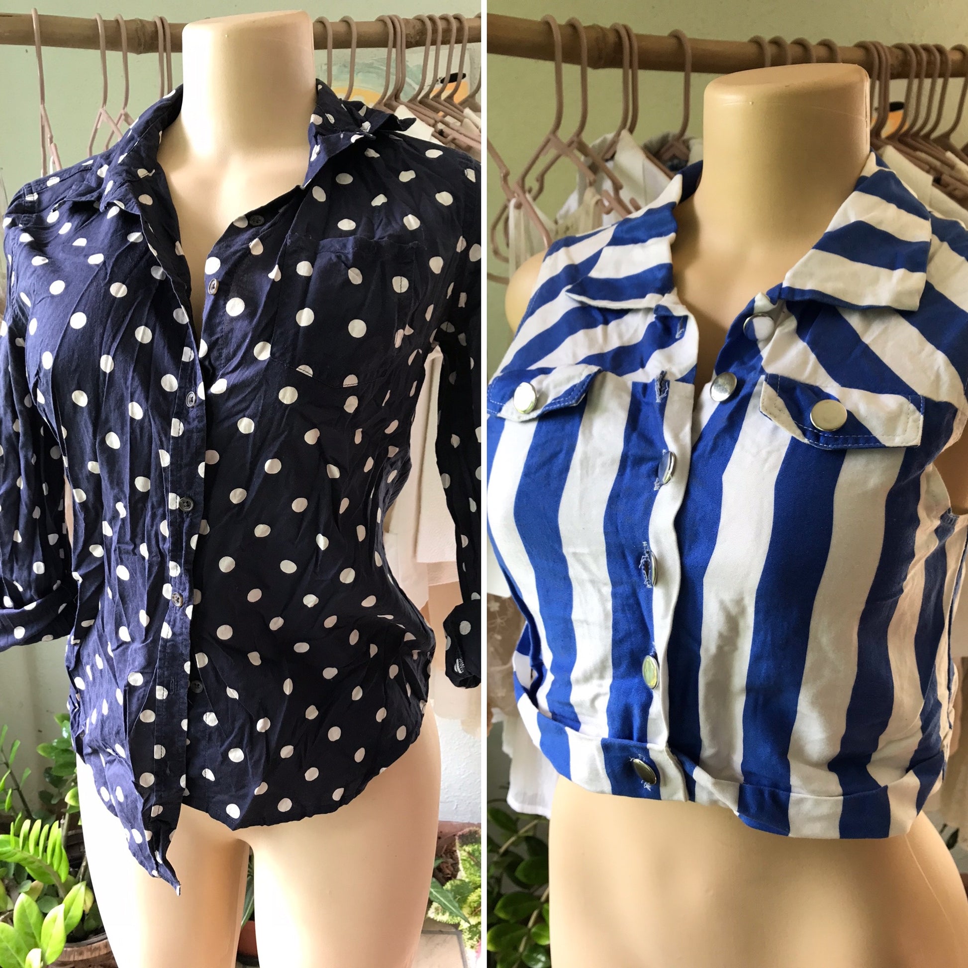 2 for $500! Blue Pattern : S