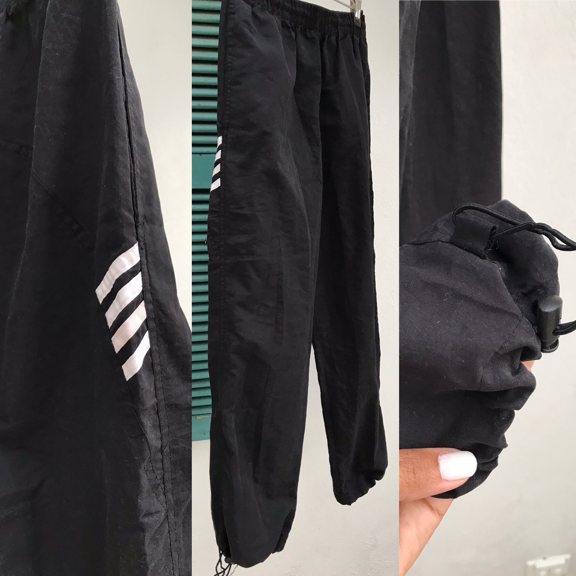 Black Jogger Stripe - S