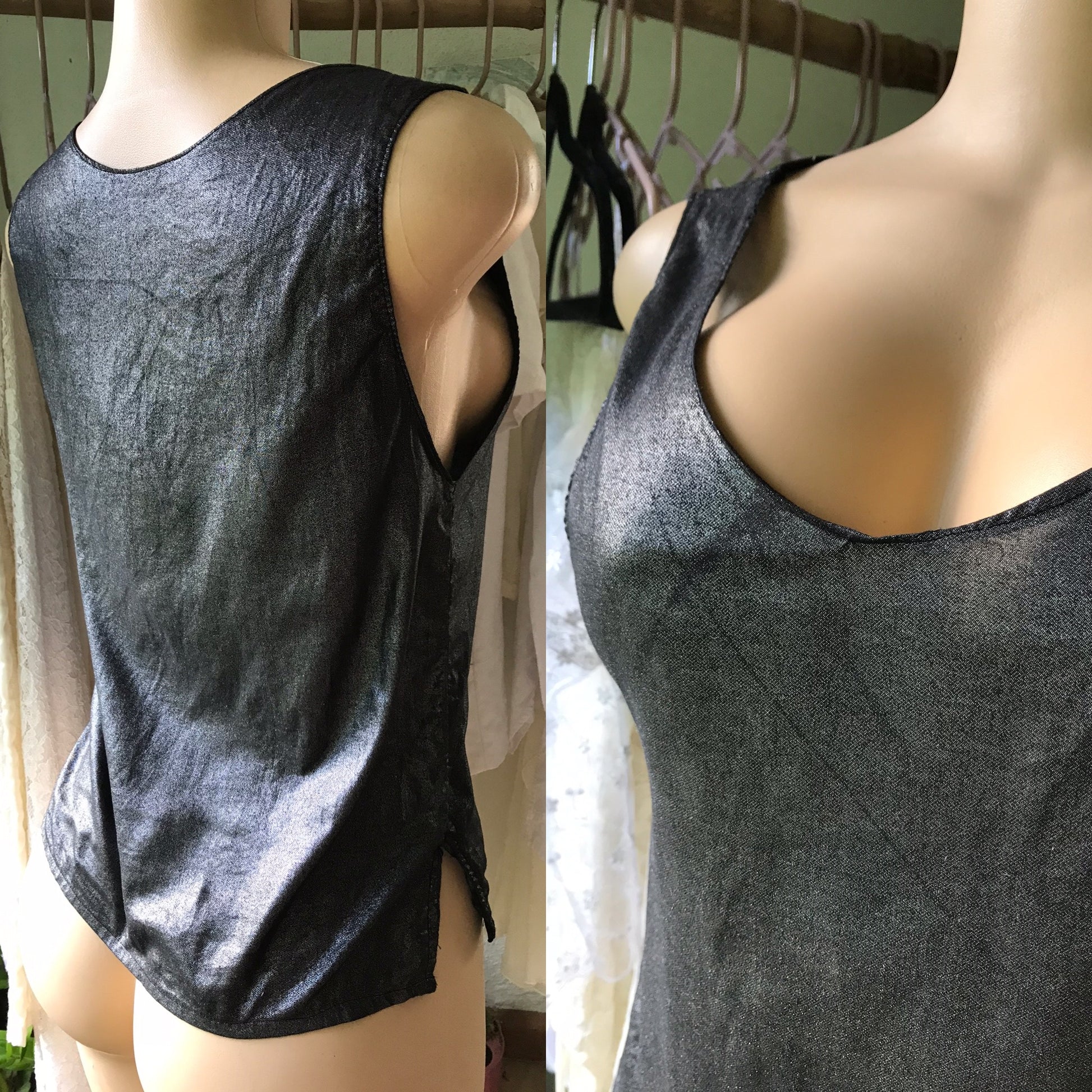 Retro Silverweave Occassion Blouse