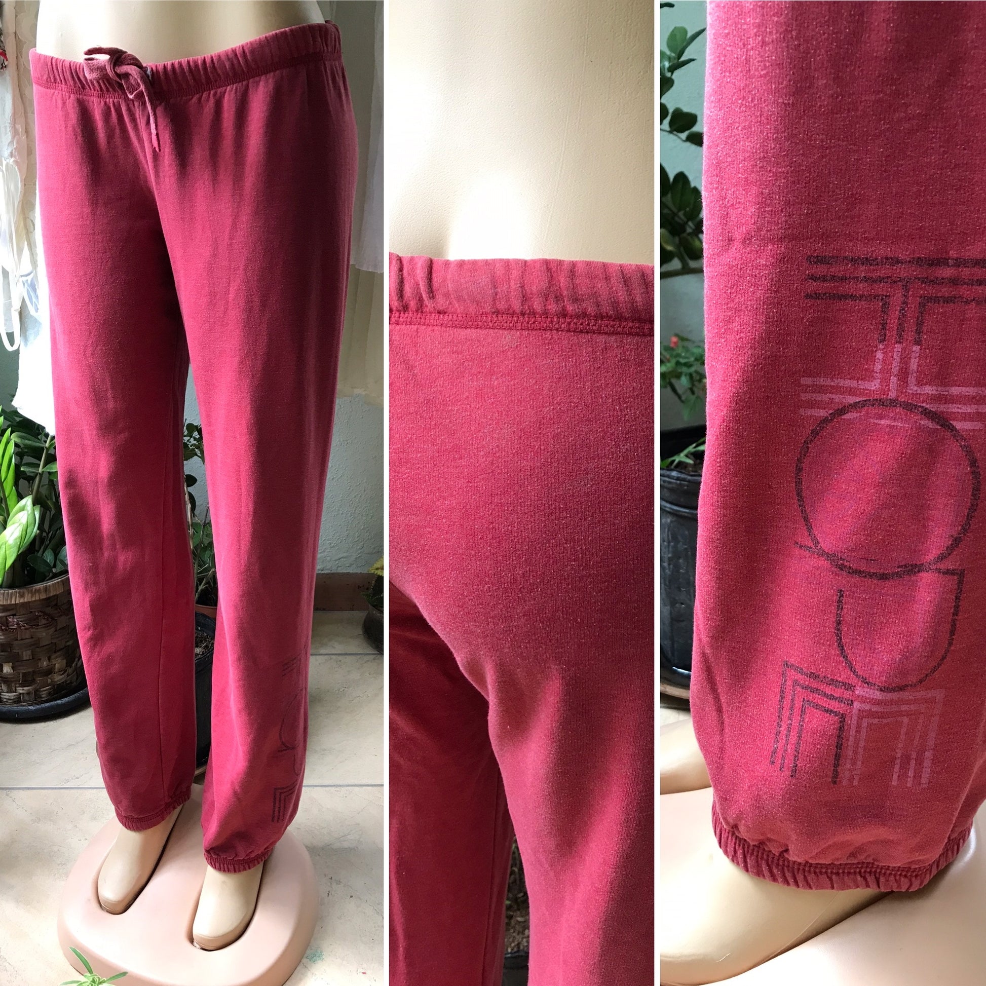 Soft Burgundy Easy Jogger Pants
