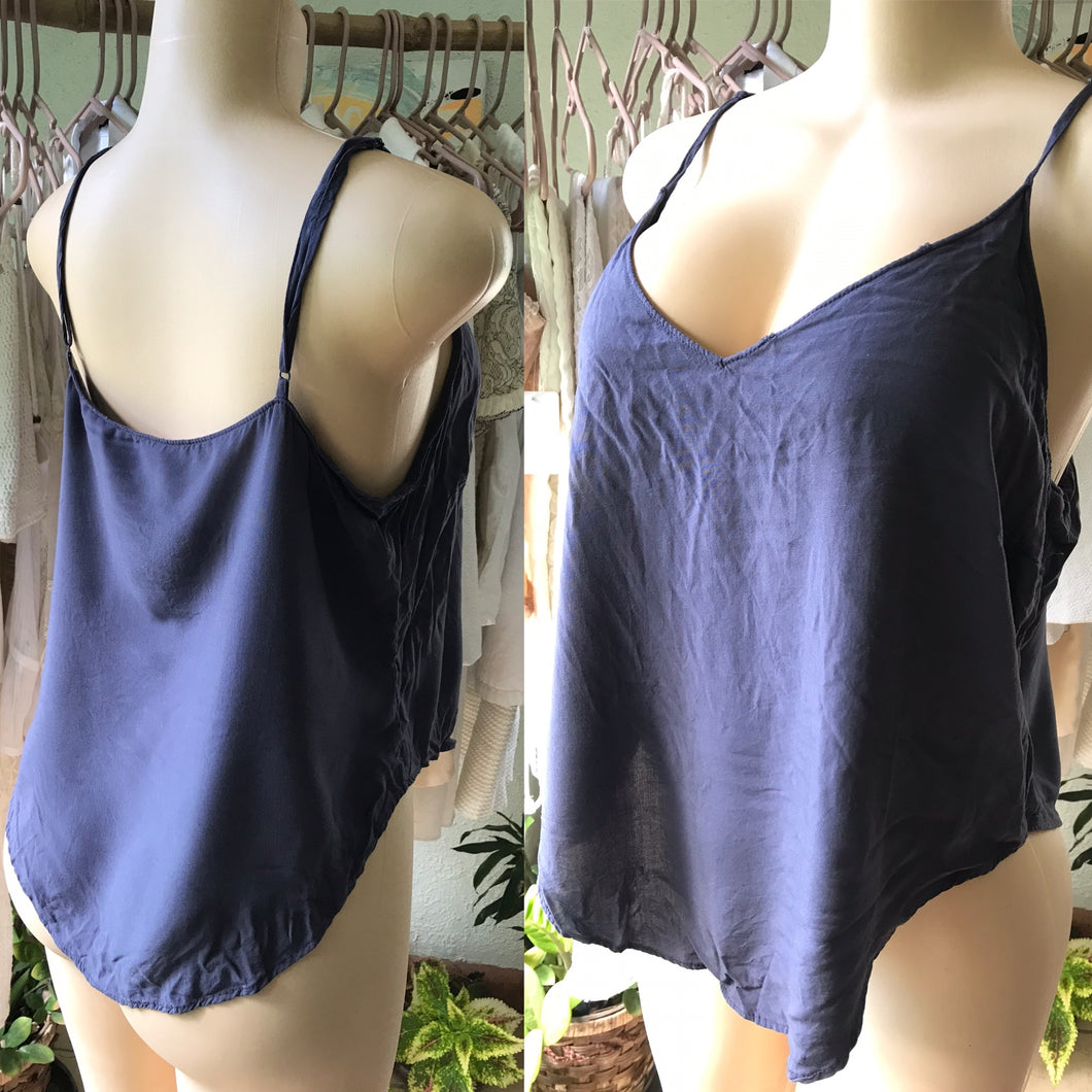 Minimalist Plain Spaghetti Strap Top