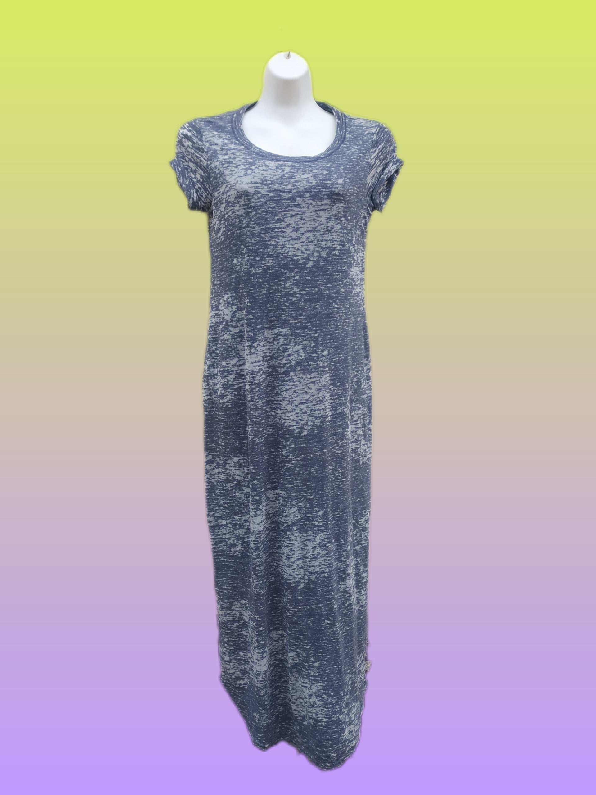 Comfy Grey Acid Wash Shirt Dress - XS/S