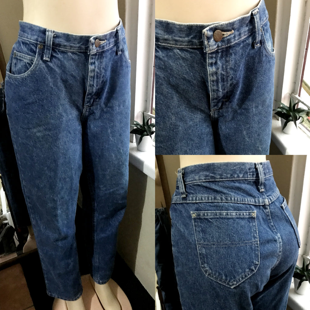 Vintage Mom Jeans Blue - Waist 34/L