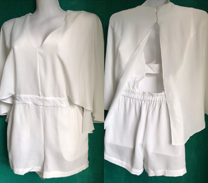 BCBG Sheer Romper