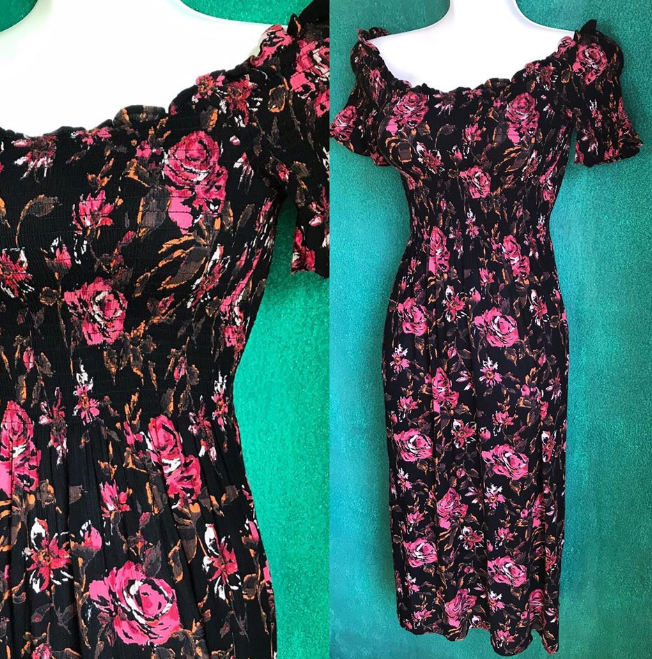 XS Kimchi Blue Floral Midi