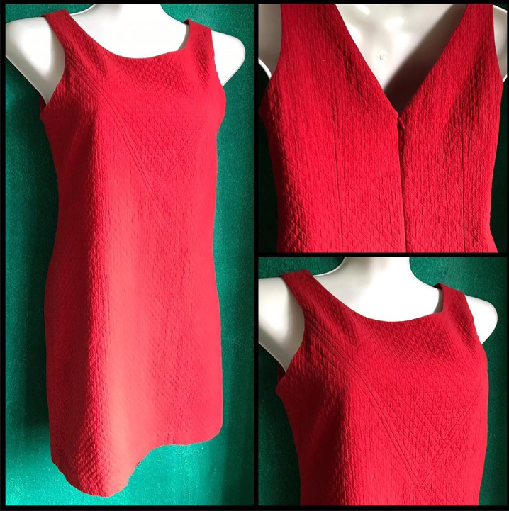Red Quilted Dress (Unworn)