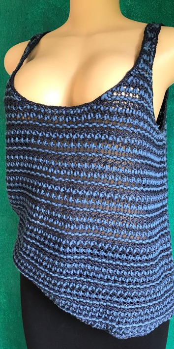 RALPH LAUREN Open Weave Knit Blouse