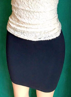 Staple Forever 21 Black Tube Skirt