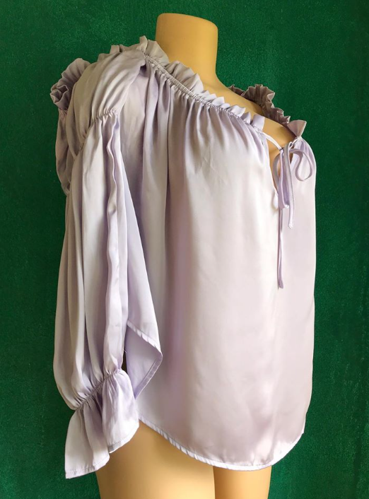 ruffle blouse forever 21